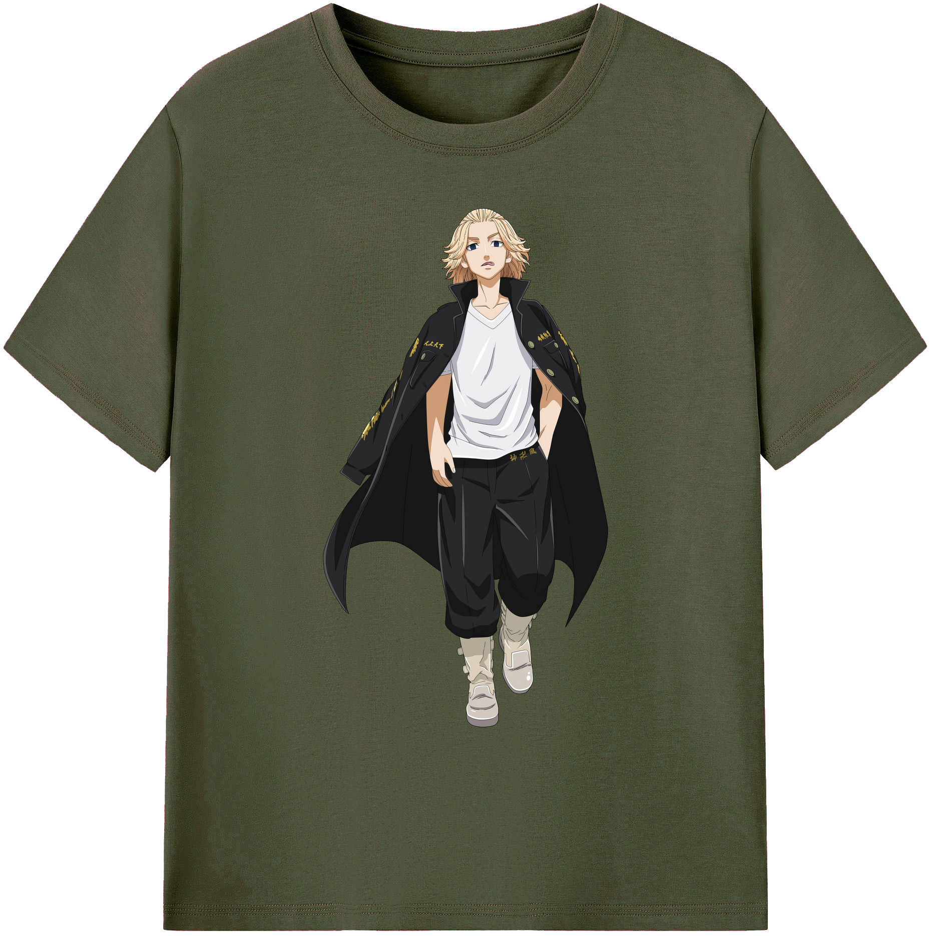 （画像用） 東京リベンジャーズ Tokyo Revengers 綿100％ メンズ半袖Tシャツ｜肌触りやわらか＆通気性
